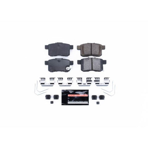 Power Stop 11-14 Acura TSX Rear Z23 Evolution Sport Brake Pads w/Hardware - Z23-1451
