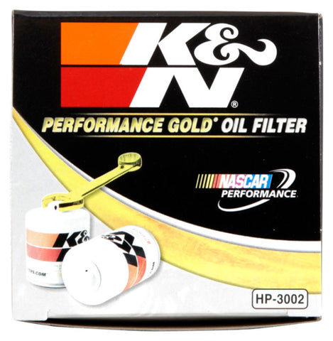 K&N Oil Filter OIL FILTER; AUTOMOTIVE - HP-3002