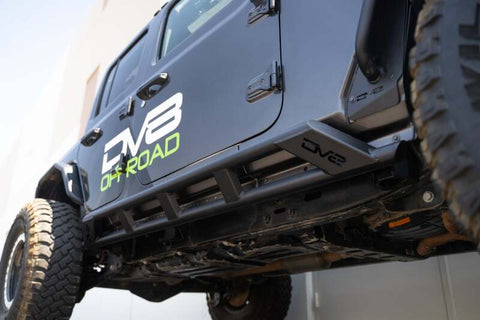 DV8 Offroad 18-23 Jeep Wrangler JL 4 Door FS-15 Series Rock Sliders - SRJL-07