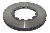 DBA 03-09 Porsche 911 996/997 GT3/GT3 RS (w/Iron Rotor) Front Left 5000 Series Slot Rotor w/Blk Hat - 52396BLKCSL