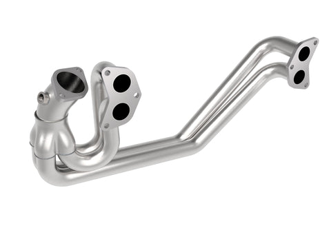aFe Power Twisted Steel Long Tube Header 02-19 Subaru Impreza WRX/STI/Legacy (Unequal Length) - 48-36803