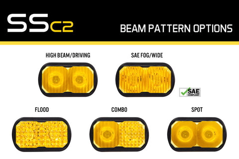 Diode Dynamics Stage Series 2 In Lens Fog - Yellow - DD6629
