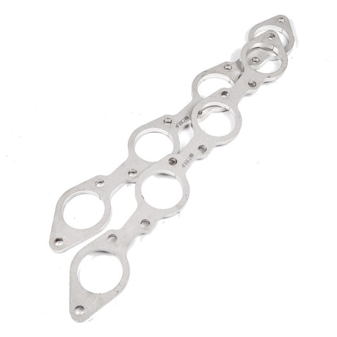 Stainless Works Big Block Chevy Round Port Header 304SS Exhaust Flanges 1-7/8in Primaries - HFBBC188