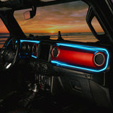 ORACLE Lighting Jeep Wrangler JL / Gladiator JT ColorSHIFT Fiber Optic LED Interior Kit - 4236-333