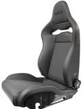Sparco Seat SPX Special Edition Black/Red w/ Gloss Carbon Shell - Right - 00974ZGLNRRSDX