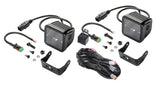 Hella Universal Black Magic 3.2in L.E.D. Cube Kit - Flood Beam (Short Range) - 358176811