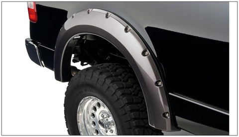 Bushwacker 04-08 Ford F-150 Styleside Pocket Style Flares 4pc 66.0/78.0/96.0in Bed - Black - 20916-02
