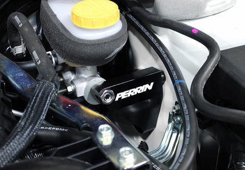 PERRIN 15-21 Subaru WRX/STI / 13-17 Crosstrek / 14-18 FXT / 13-16 Impreza Master Cyl. Brace - Black - PSP-BRK-403BK