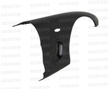 Seibon 93-96 Mazda RX-7 10mm Wider Carbon Fiber Fenders - FF9396MZRX7