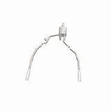 Magnaflow 09-13 Dodge Ram 1500 V6 3.6L Dual Spilt Rear Exit Polished Stainless C/B Perf Exhaust - 15249