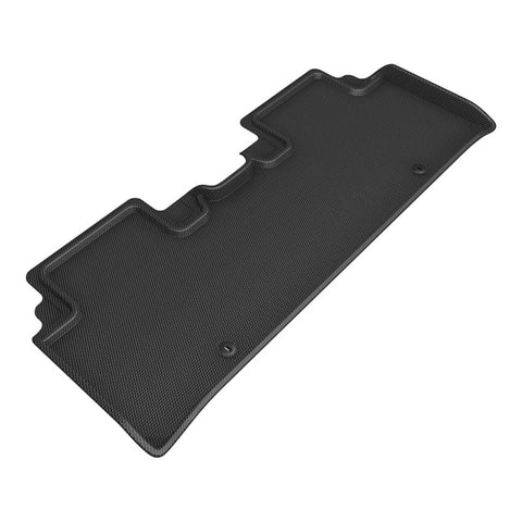 3D MAXpider 2023 Kia EV6 Kagu Black Floor Mat - Row 2 - L1KA07121509