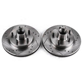 Power Stop 82-87 Buick Regal Front Evolution Drilled & Slotted Rotors - Pair - AR8213XPR