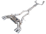 AWE Tuning 22-26 Cadillac CT5-V Blackwing SwitchPath Exhaust - Chrome Silver Tips - 3025-42562