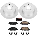 Power Stop 09-16 Toyota Venza Rear Z17 Evolution Geomet Coated Brake Kit - CRK5867
