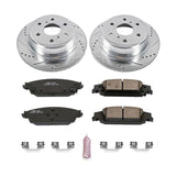 Power Stop 15-19 Cadillac Escalade Rear Z23 Evolution Sport Brake Kit - K6562