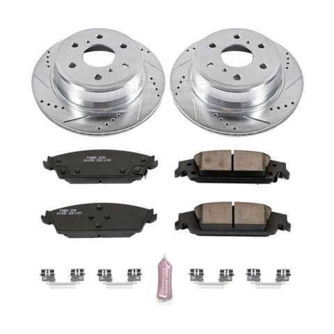 Power Stop 15-19 Cadillac Escalade Rear Z23 Evolution Sport Brake Kit - K6562