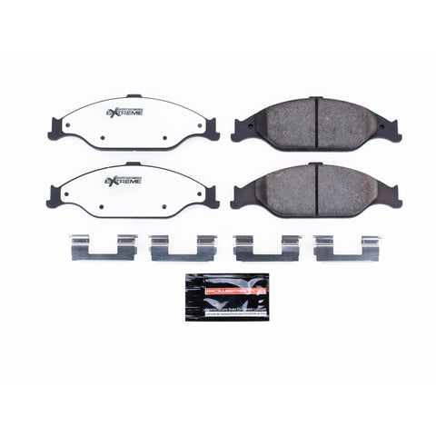 Power Stop 99-04 Ford Mustang Front Z26 Extreme Street Brake Pads w/Hardware - Z26-804