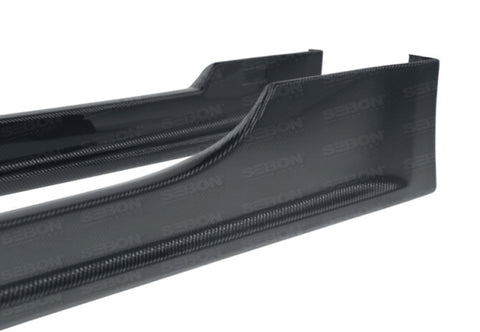 Seibon 02-05 Nissan 350Z TT-Style Carbon Fiber Side Skirts - SS0205NS350-TT