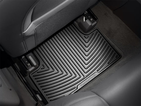 WeatherTech 07-14 Volvo S80 Rear Rubber Mats - Black - W170