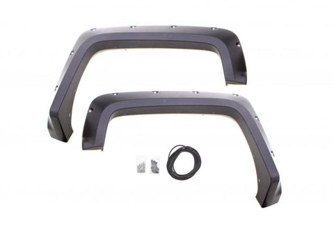 Lund 04-08 Ford F-150 (No Stepside) RX-Rivet Style Smooth Elite Series Fender Flares - Black (2 Pc.) - RX310SA