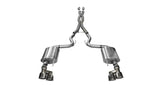 Corsa 2015-2017 Ford Mustang GT 5.0 3in Cat Back Exhaust Polish Quad Tips (Sport) - 14337