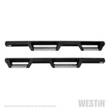 Westin 07-18 Jeep Wrangler JKU 4dr. HDX Stainless Drop Nerf Step Bars - Tex. Blk - 56-132952