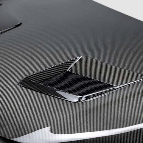 Seibon 2022+ Honda Civic 4Dr THRW-style Carbon Fiber Hood - HD22HDCV4D-THRW