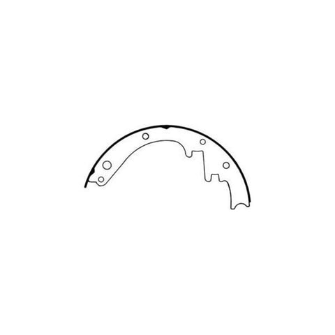 Omix Brake Shoe Set - 16726.04