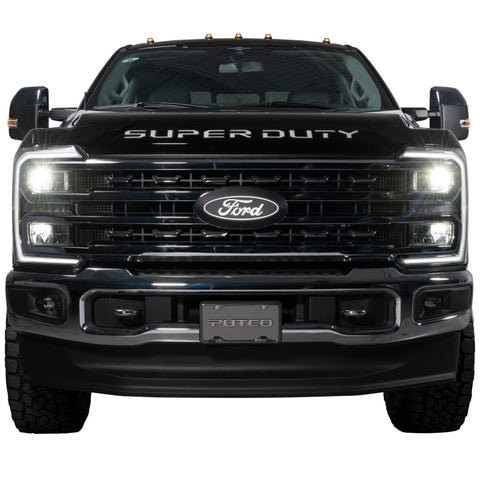 Putco 23-24 Ford Super Duty Front Luminix Ford Led Grille Emblems - 92803