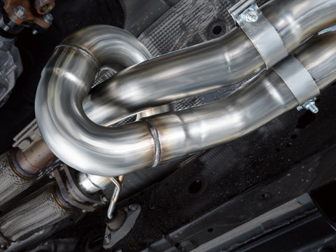 AWE 2024+ Ford Ranger Raptor 3.0L Switchpath Cat-Back Exhaust - Diamond Black Tips - 3025-33306