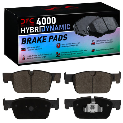DFC 17-26 Volvo XC60 Front 4000 Hybridynamic Brake Pads - 4000-1924-00