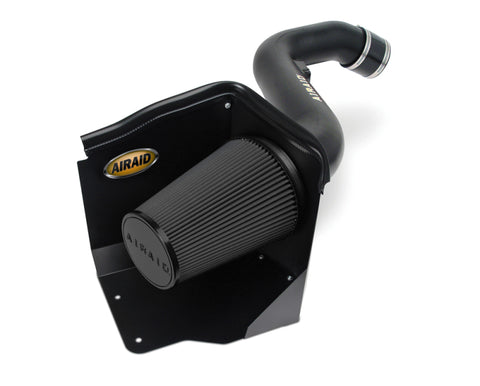 Airaid 2004 Chevy Duramax/04-05 GMC Duramax 6.6L LLY CAD Intake System w/ Tube (Dry / Black Media) - 202-154