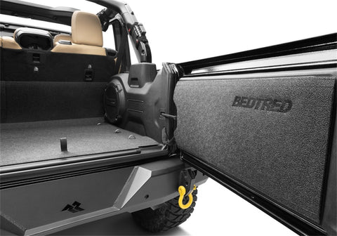 BedRug 18-23 Jeep JL 2-Door 2pc Front Floor BedTred Kit - BTJL18F2