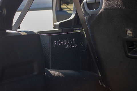 Fishbone Offroad 2018+ Jeep JLU Wrangler JL 4 Door Driver Side Wheel Well Storage Bin - Single - FB25215