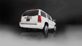 Corsa 2011-2014 GMC Yukon 6.2L V8 3in Cat-Back Single Side w Twin 4in Black Pro-Series Tips - 14882BLK