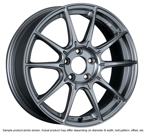 SSR GTX01 17x8 5x100 45mm Offset Dark Silver Wheel - XA17800+4505CDK