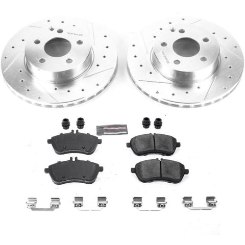 Power Stop 2015 Mercedes-Benz C250 Front Z23 Evolution Sport Brake Kit - K7766