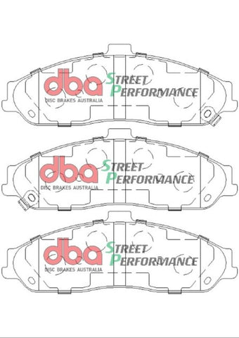 DBA 97-06 Corvette (Incl C5 Z06) SP500 Front Brake Pads - DB7599SP