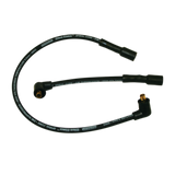 Moroso 85-96 Harley-Davidson FLT/FLHT/FLHR/FLTR/FLHS Spiral Core Wire Set - Black - 27212