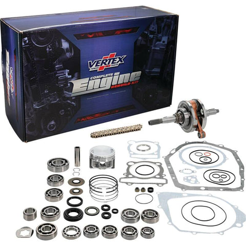 Vertex Pistons 04-13 YFM 350 Raptor/87-04 YFM 350 X Warrior Complete Engine Rebuild Kit - WR101-208