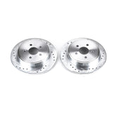 Power Stop 03-07 Chrysler PT Cruiser Rear Evolution Drilled & Slotted Rotors - Pair - AR8353XPR