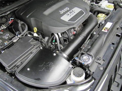 K&N 12-13 Jeep Wrangler 3.6L-V6 AirCharger Perf Intake Kit - 63-1566