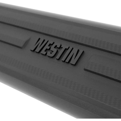 Westin Premier 6 in Oval Side Bar - Mild Steel 75 in - Black - 22-6025