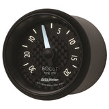 Autometer GT Series 52mm Mechanical 30 In Hg/20 psi Vacuum/Boost Gauge - 8001
