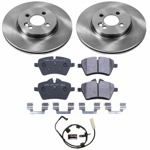 Power Stop 07-10 Mini Cooper Front Track Day Brake Kit - TDBK6068