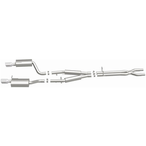 MagnaFlow 05-07 Audi A4 Quattro V6 3.2L SS Cat-Back Dual Split Rear Exit 2 Tips Perf Exhaust Sys - 15326
