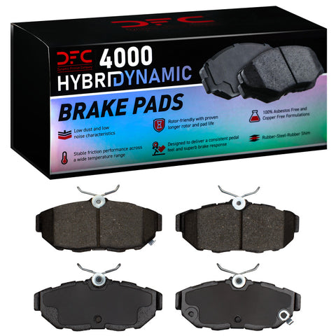 DFC 05-14 Ford Mustang Rear 4000 Hybridynamic Brake Pads - 4000-1465-00