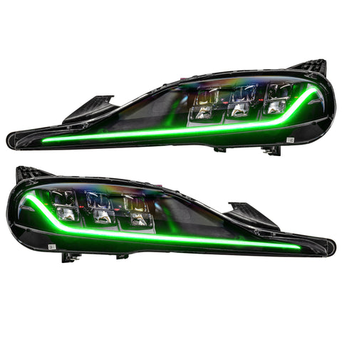 Oracle 20-21 Toyota Supra GR RGB+A Headlight DRL Upgrade Kit - ColorSHIFT - 1400-330