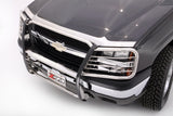 AVS 03-05 Chevy Silverado 1500 Aeroskin Low Profile Acrylic Hood Shield - Smoke - 322024
