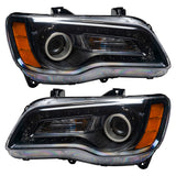 Oracle 11-14 Chrysler 300C SMD HL - Black - NON HID - ColorSHIFT w/ 2.0 Controller - 7729-333